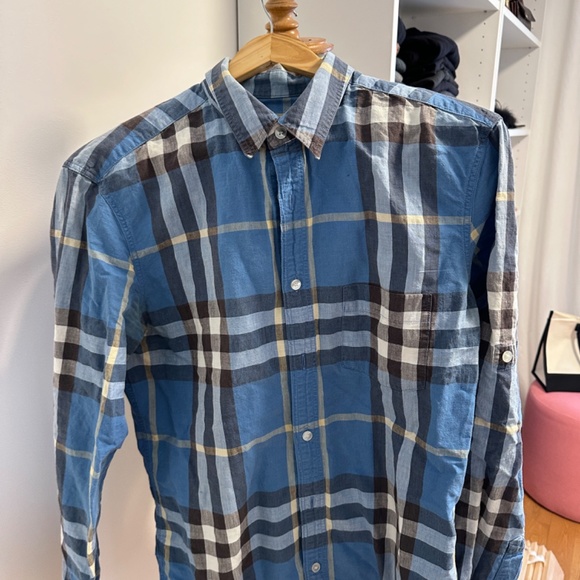 Men’s Burberry Shirt Medium - Picture 4 of 4